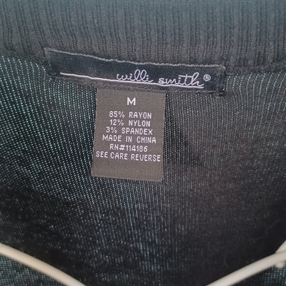 EUC Willi Smith Black Knit Button Vest With Pockets - Women's Size Medium - Picture 2 of 4